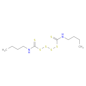 Tetrasulfide,bis[(butylamino)thiocarbonyl] (8CI)