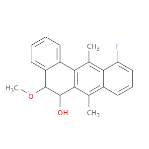 11-fluoro-5-methoxy-7,12-dimethyl-5,6-dihydrotetraphen-6-ol