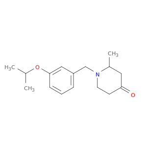 4-Piperidinone, 2-methyl-1-[[3-(1-methylethoxy)phenyl]methyl]-