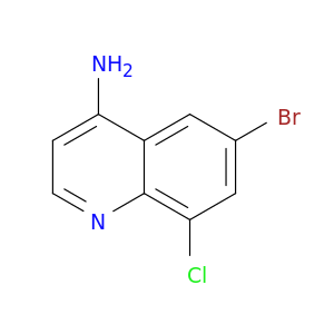 6-bromo-8-chloroquinolin-4-amine