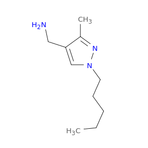 (3-methyl-1-pentyl-1H-pyrazol-4-yl)methanamine