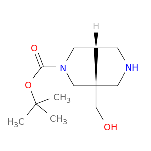 吡咯[3,4-c]吡咯-2(1H)-羧酸,六羟基-3A-(羟甲基)-,1,1-二甲基乙基酯,(3AR,6AR)-