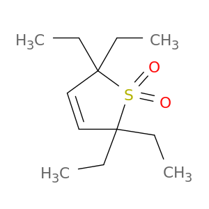 Thiophene, 2,2,5,5-tetraethyl-2,5-dihydro-, 1,1-dioxide