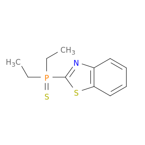 Benzothiazole, 2-(diethylphosphinothioyl)-