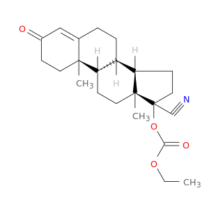 Androst-4-ene-17-carbonitrile,17-[(ethoxycarbonyl)oxy]-3-oxo-, (17a)- (9CI)