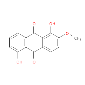 9,10-Anthracenedione, 1,5-dihydroxy-2-methoxy-