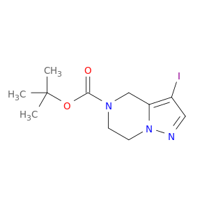3-碘-6,7-二氢吡唑并[1,5-a]吡嗪-5(4H)-羧酸叔丁酯
