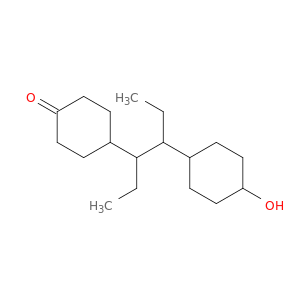 Cyclohexanone, 4-[1-ethyl-2-(4-hydroxycyclohexyl)butyl]-