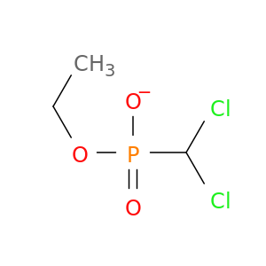 Phosphonic acid, (dichloromethyl)-, monoethyl ester