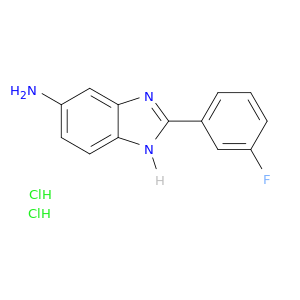 2-(3-氟苯基)-1H-1,3-苯并二唑-5-胺二盐酸