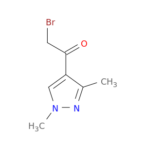 2-溴-1-(1,3-二甲基-1H-吡唑-4-基)乙酮