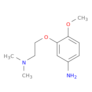 3-[2-(dimethylamino)ethoxy]-4-methoxyaniline