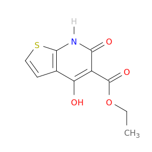 4-羟基-6-氧代-6,7-二氢噻吩并[2,3-b]吡啶-5-羧酸乙酯