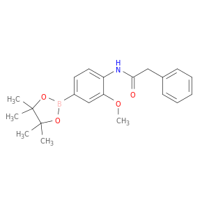 3-甲氧基-4-(2-苯基乙酰氨基)本硼酸频哪醇酯