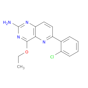 Pyrido[3,2-d]pyrimidin-2-amine, 6-(2-chlorophenyl)-4-ethoxy-