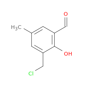 Benzaldehyde,3-(chloromethyl)-2-hydroxy-5-methyl-