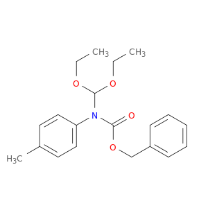 Carbamic acid, (diethoxymethyl)(4-methylphenyl)-, phenylmethyl ester