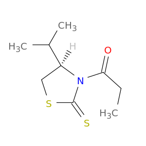 (R)-4-异丙基-3-(1-氧代丙基)-2-噻唑烷硫酮