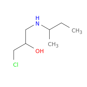 2-Propanol, 1-chloro-3-[(1-methylpropyl)amino]-
