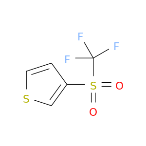 Thiophene, 3-[(trifluoromethyl)sulfonyl]-
