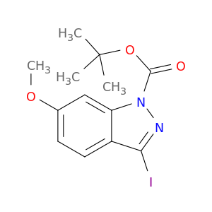 N-Boc-3-iodo-6-methoxy-1H-indazole
