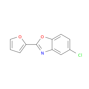 Benzoxazole, 5-chloro-2-(2-furanyl)-