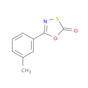 1,3,4-Oxathiazol-2-one, 5-(3-methylphenyl)-