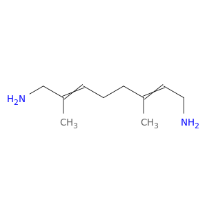 2,6-Octadiene-1,8-diamine, 2,6-dimethyl-