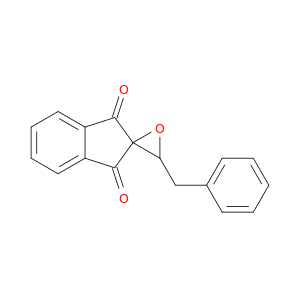 Spiro[2H-indene-2,2'-oxirane]-1,3-dione, 3'-(phenylmethyl)-