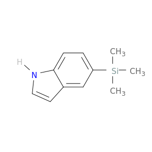 1H-Indole, 5-(trimethylsilyl)-