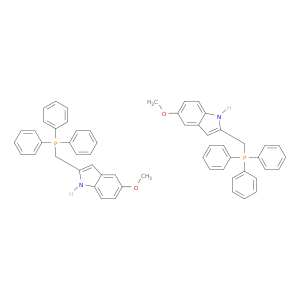 5-METHOXY-2-((TRIPHENYLPHOSPHORANYL)METHYL)-1H-INDOLE; METHYL 2-((TRIPHENYLPHOSPHORANYL)METHYL)-1H-INDOL-5-YL ETHER