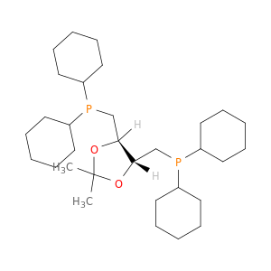 dicyclohexyl-[[(4R,5R)-5-(dicyclohexylphosphanylmethyl)-2,2-dimethyl-1,3-dioxolan-4-yl]methyl]phosphane