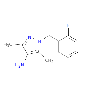 1-(2-fluorobenzyl)-3,5-dimethyl-1H-pyrazol-4-amine