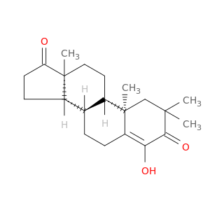 Androst-4-ene-3,17-dione,4-hydroxy-2,2-dimethyl- (9CI)