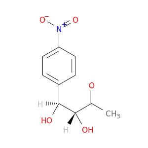 2-Butanone, 3,4-dihydroxy-4-(4-nitrophenyl)-, (3R,4S)-