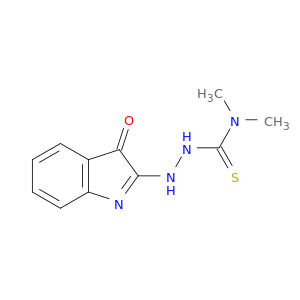 Hydrazinecarbothioamide, N,N-dimethyl-2-(3-oxo-3H-indol-2-yl)-