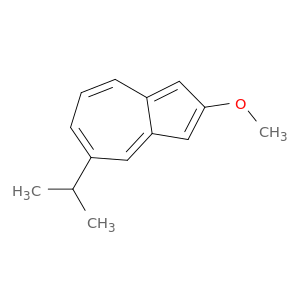 Azulene, 2-methoxy-5-(1-methylethyl)-