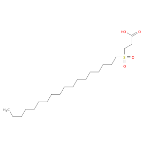 Propanoic acid, 3-(octadecylsulfonyl)-