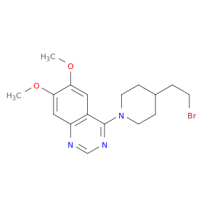 Quinazoline, 4-[4-(2-bromoethyl)-1-piperidinyl]-6,7-dimethoxy-