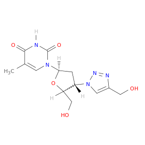 Thymidine, 3'-deoxy-3'-[4-(hydroxymethyl)-1H-1,2,3-triazol-1-yl]-