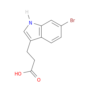 3-(6-BROMO-1H-INDOL-3-YL)PROPANOIC ACID