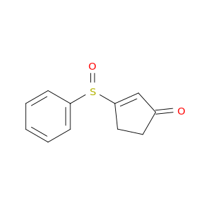 2-Cyclopenten-1-one, 3-(phenylsulfinyl)-