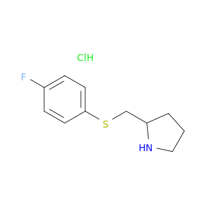 2-(4-氟-苯基硫基甲基)-吡咯烷盐酸盐