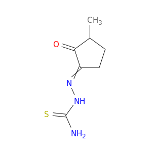 Hydrazinecarbothioamide, 2-(3-methyl-2-oxocyclopentylidene)-