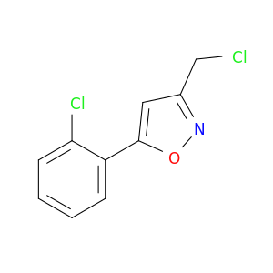 3-(Chloromethyl)-5-(2-chlorophenyl)isoxazole