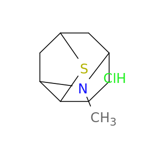 2,5-Methanothieno[3,2-b]pyridine, octahydro-4-methyl-, hydrochloride