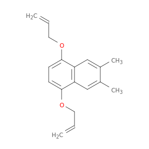 Naphthalene, 6,7-dimethyl-1,4-bis(2-propenyloxy)-