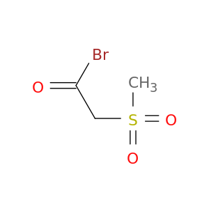 Acetyl bromide, (methylsulfonyl)-