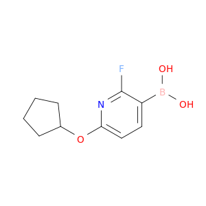 6-(环戊氧基)-2-氟吡啶-3-硼酸