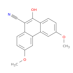 9-Phenanthrenecarbonitrile, 10-hydroxy-3,6-dimethoxy-